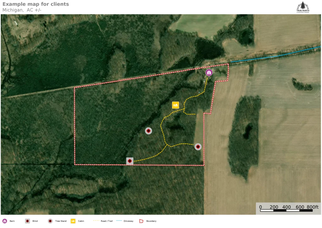 Forest Mapping Services at True North Consulting Forestry